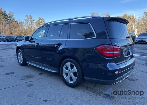 2017 Mercedes-Benz Gls 450 4Matic z USA, uszkodzony, nr VIN 4JGDF6EE9HA873755